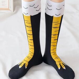 Cosplay Long Chicken Socks NIP